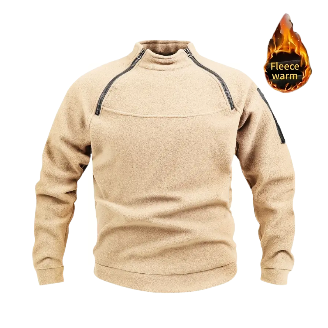 Gareth – Tactical Fleece Pullover with Utility Zips