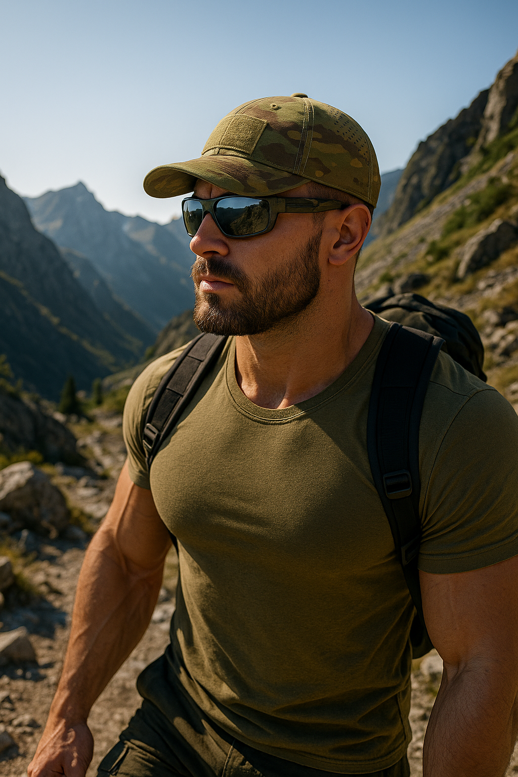 Logan – Tactical Cap & Sunglasses Set for Men (FREE SUNGLASSES)