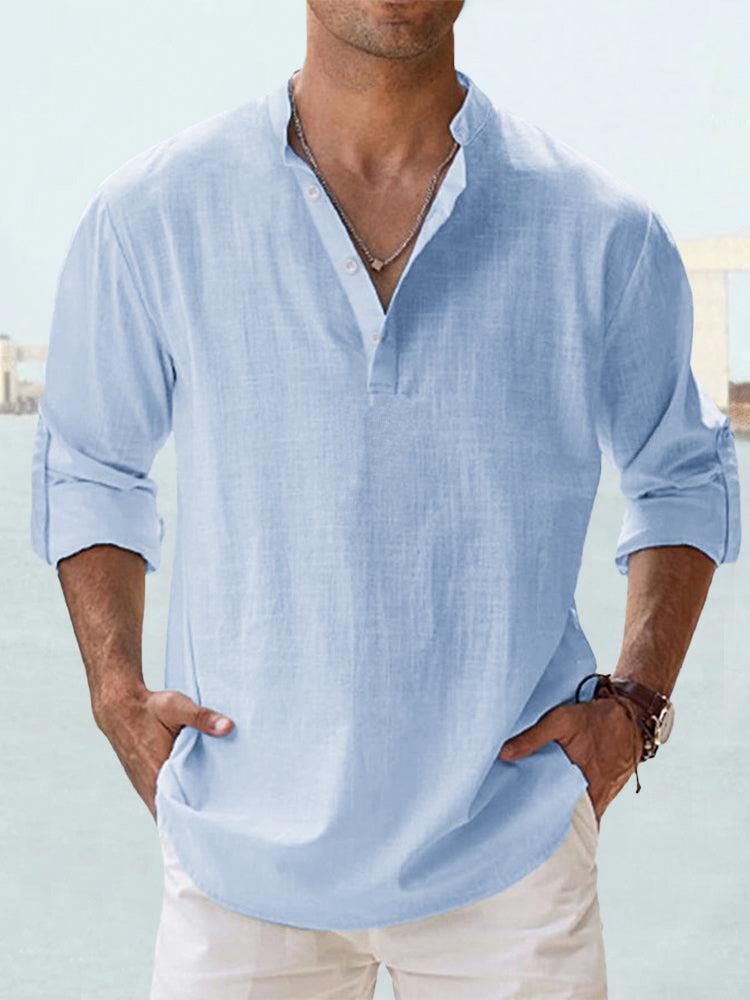Victor - Casual Linen Shirt (1+1 FREE)