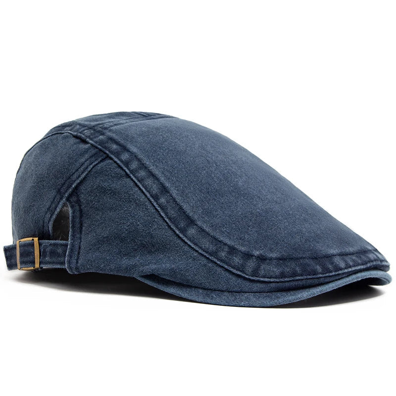 Charles - Vintage Adjustable Flat Cap (1+1 FREE)