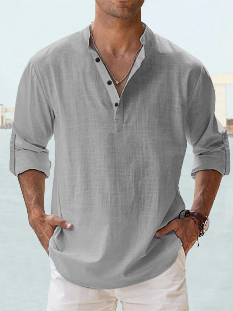 Victor - Casual Linen Shirt (1+1 FREE)