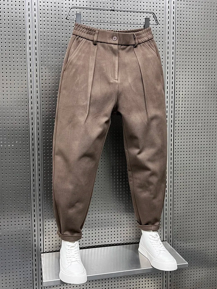 Mike - Elegant Mottled Trousers