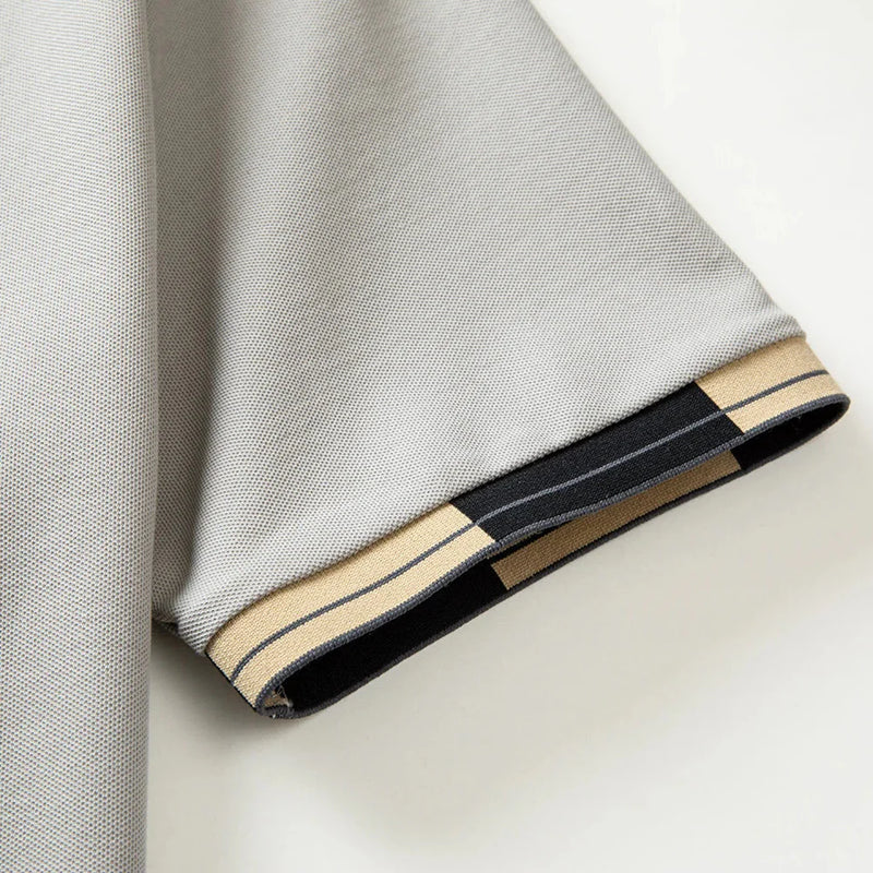 Mark - Polo Shirt With Contrasting Finishes (1+1 FREE)