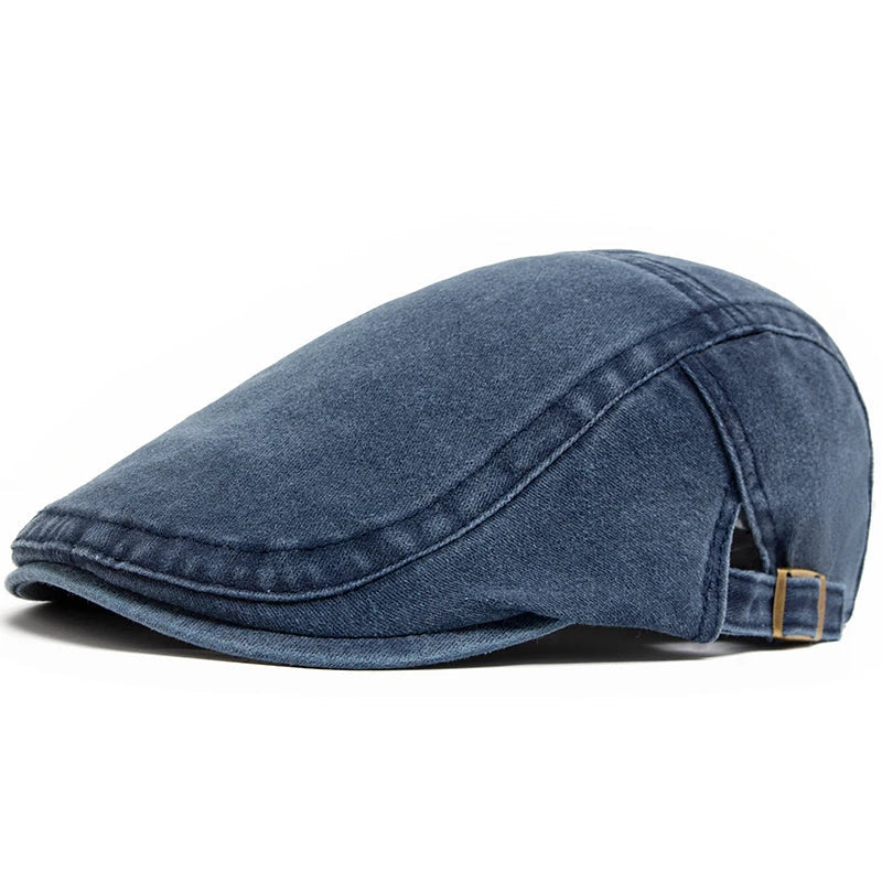 Charles - Vintage Adjustable Flat Cap (1+1 FREE)