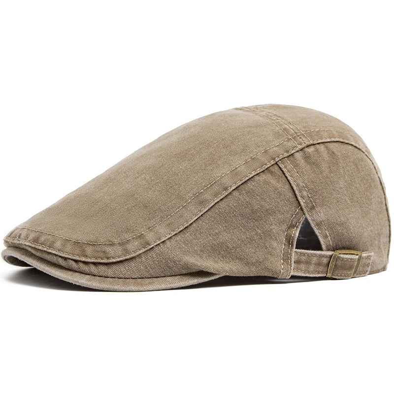 Charles - Vintage Adjustable Flat Cap (1+1 FREE)