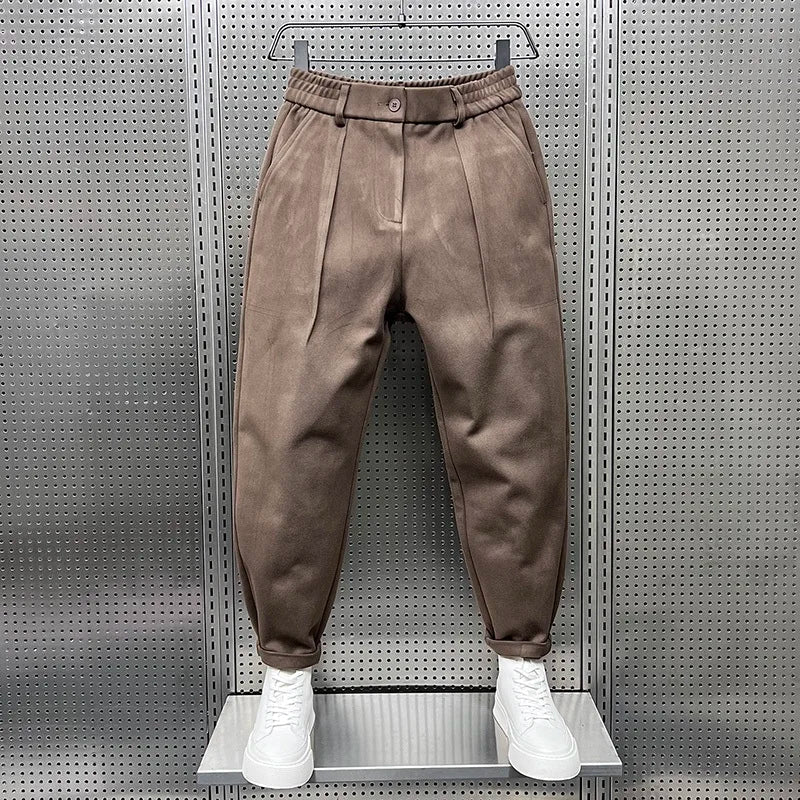 Mike - Elegant Mottled Trousers