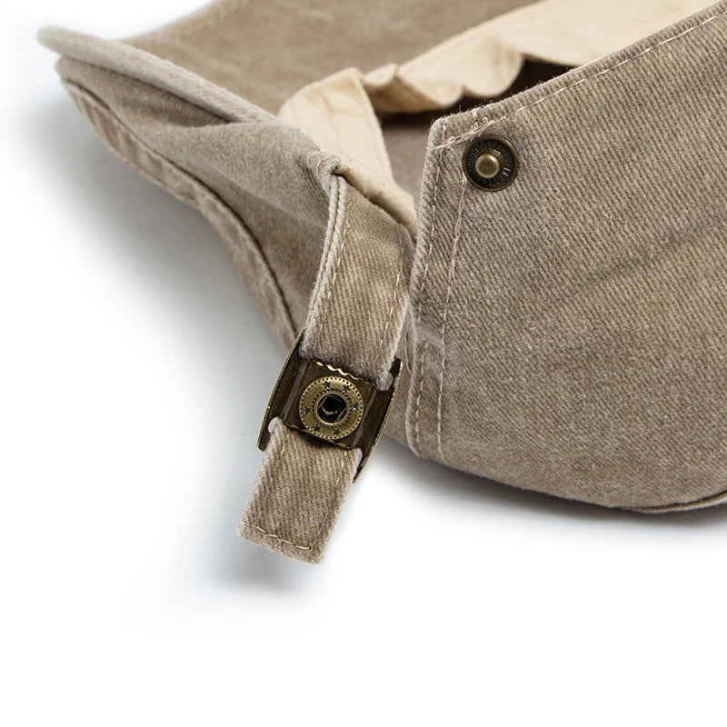 Charles - Vintage Adjustable Flat Cap (1+1 FREE)