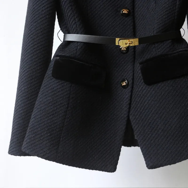 Veronica™ | The Luxury Belted Blazer
