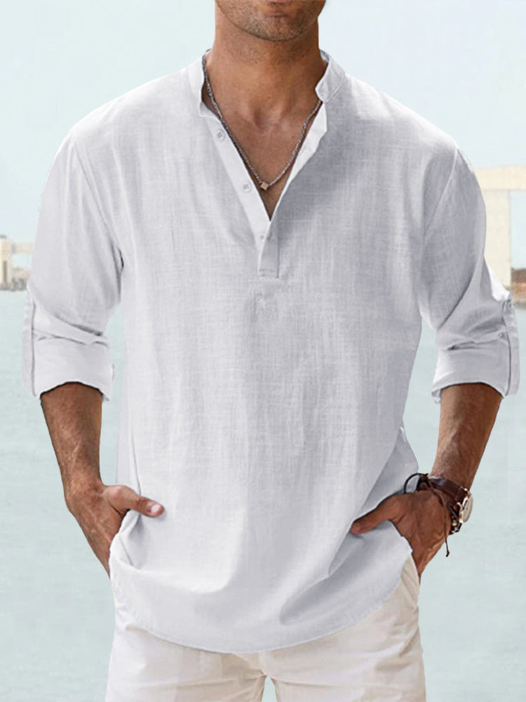 Victor - Casual Linen Shirt (1+1 FREE)