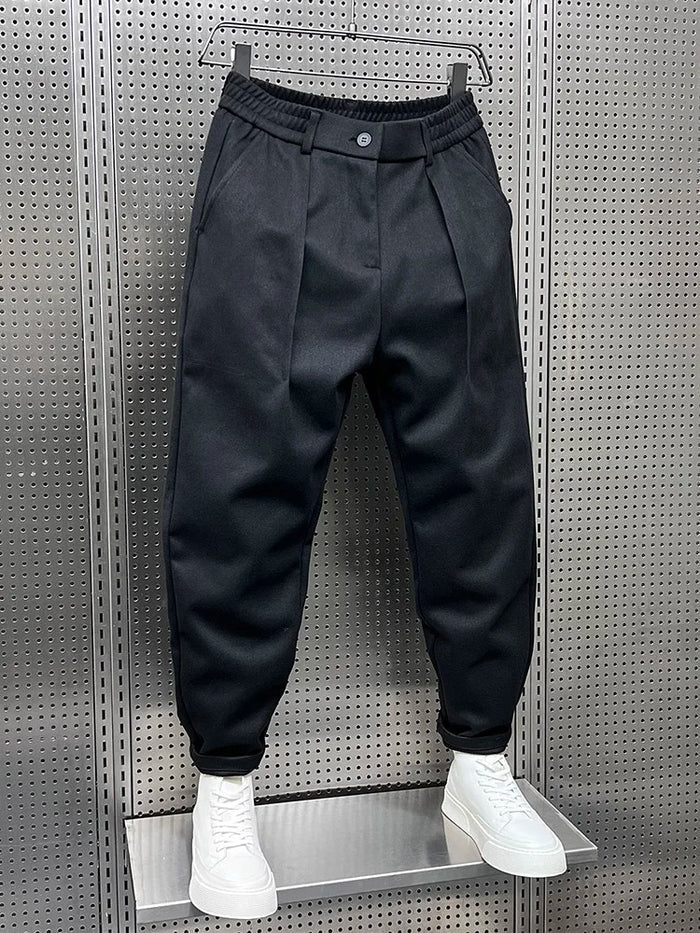 Mike - Elegant Mottled Trousers