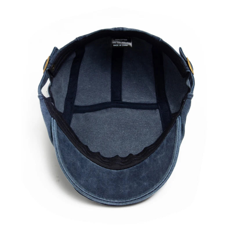 Charles - Vintage Adjustable Flat Cap (1+1 FREE)