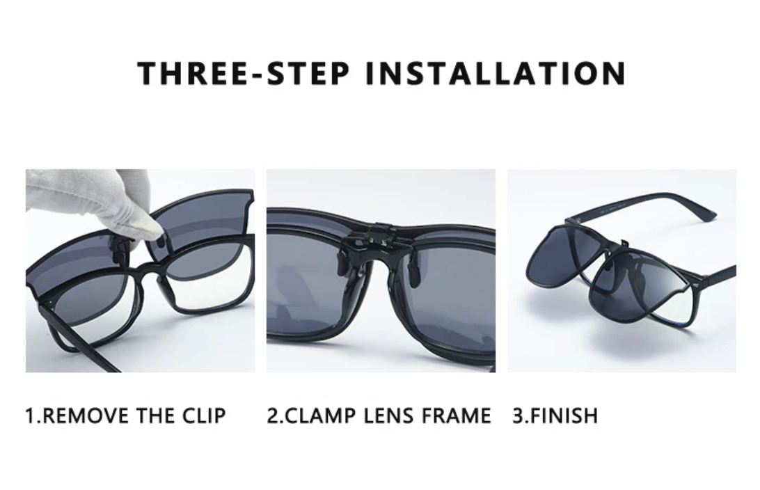 FlipShade™ - Flip-On Polaried Lenses (2+2 FREE)