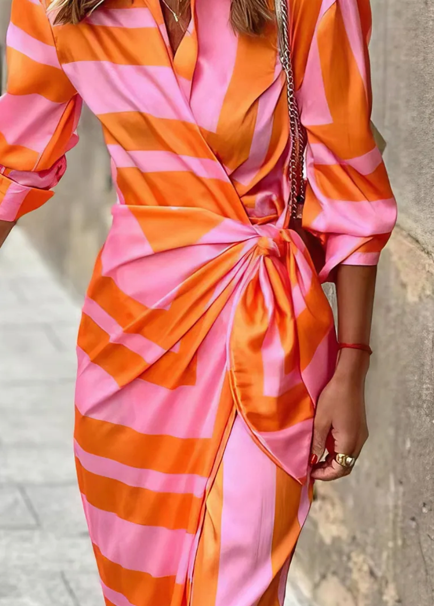 Juliette™ | Wrap Dress with Print