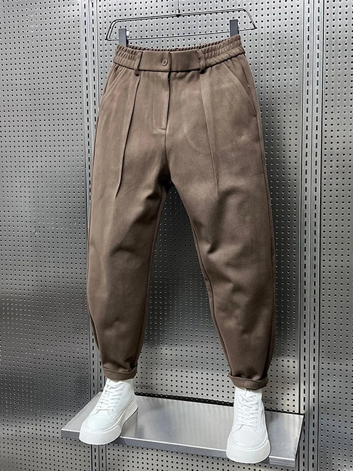 Mike - Elegant Mottled Trousers
