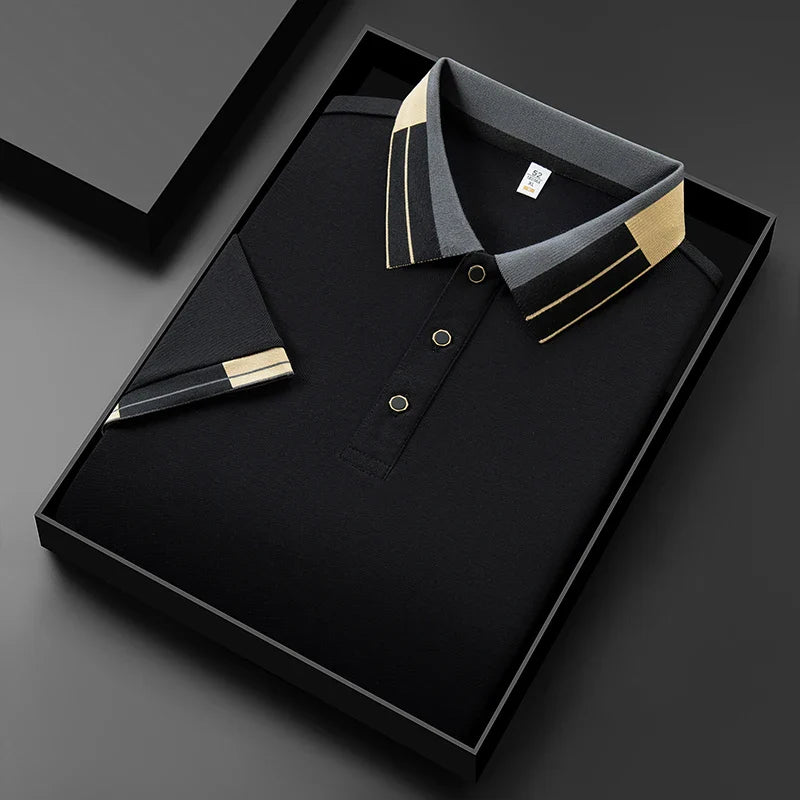 Mark - Polo Shirt With Contrasting Finishes (1+1 FREE)