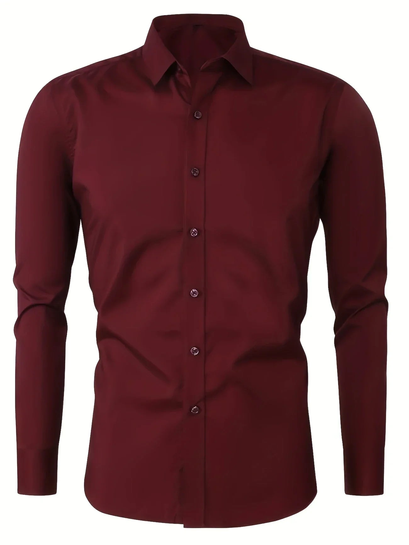 Byron - Elegant Long Sleeve Shirt With Button (1+1 FREE)
