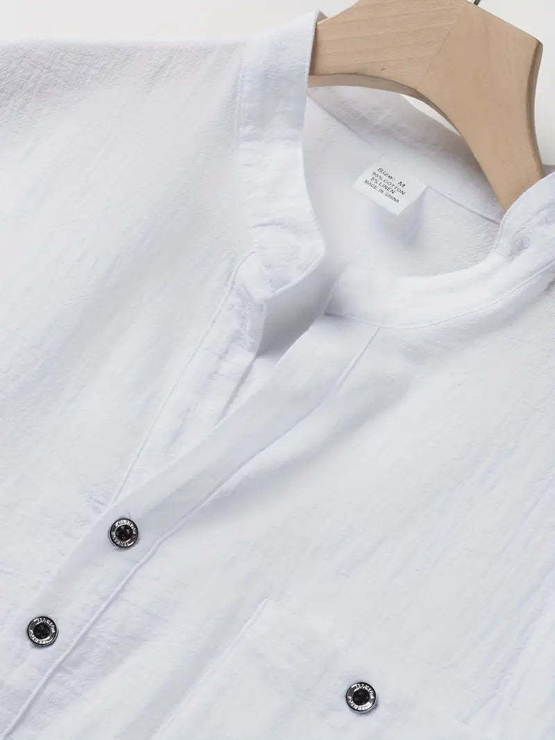 Peter - Elegant Short Sleeve Shirt (1+1 FREE)