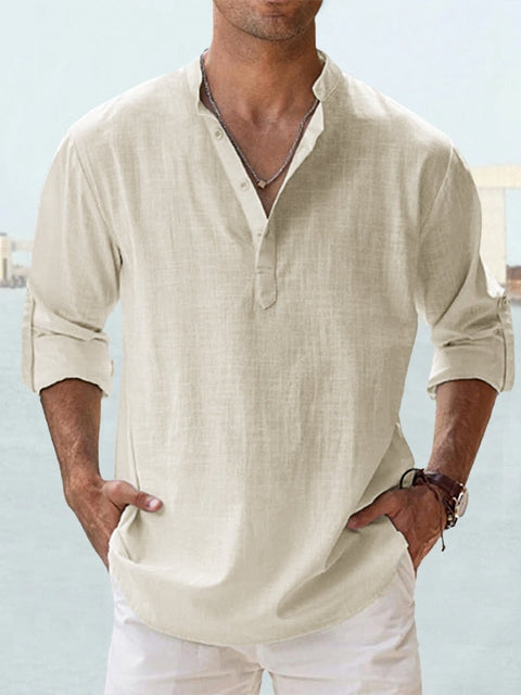 Victor - Casual Linen Shirt (1+1 FREE)