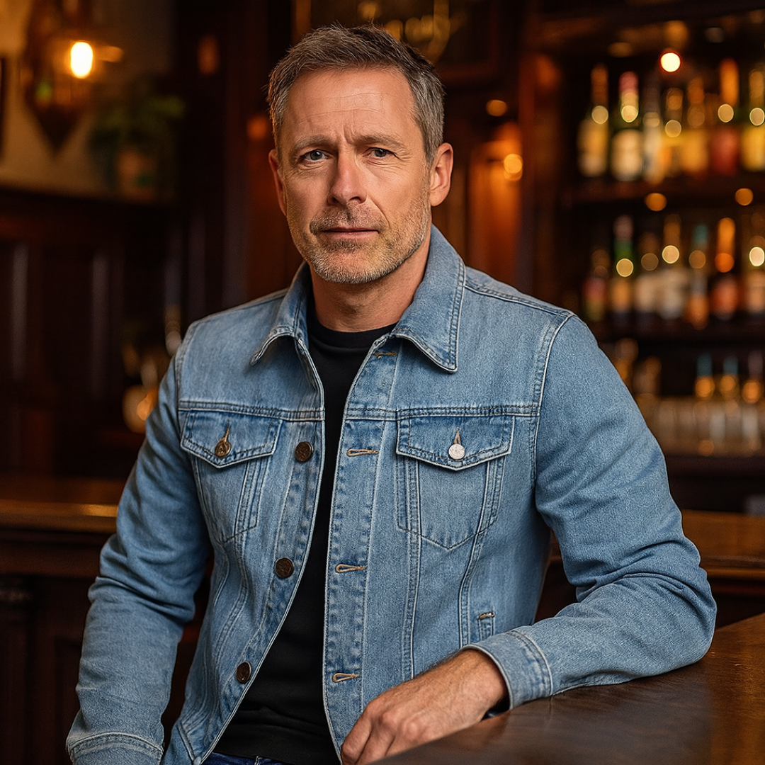 Alfred – Classic Light Wash Denim Jacket