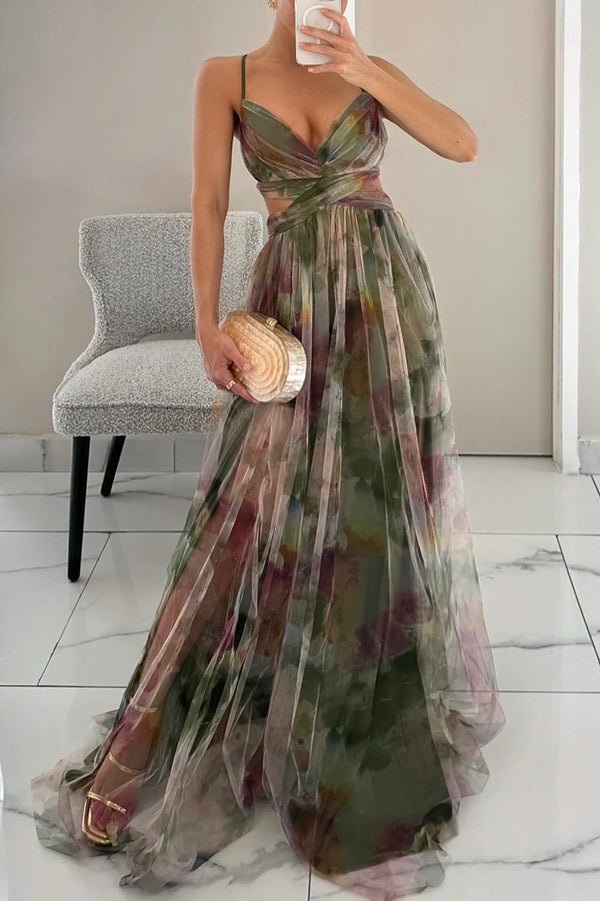 Flora™ | Floral Long Dress