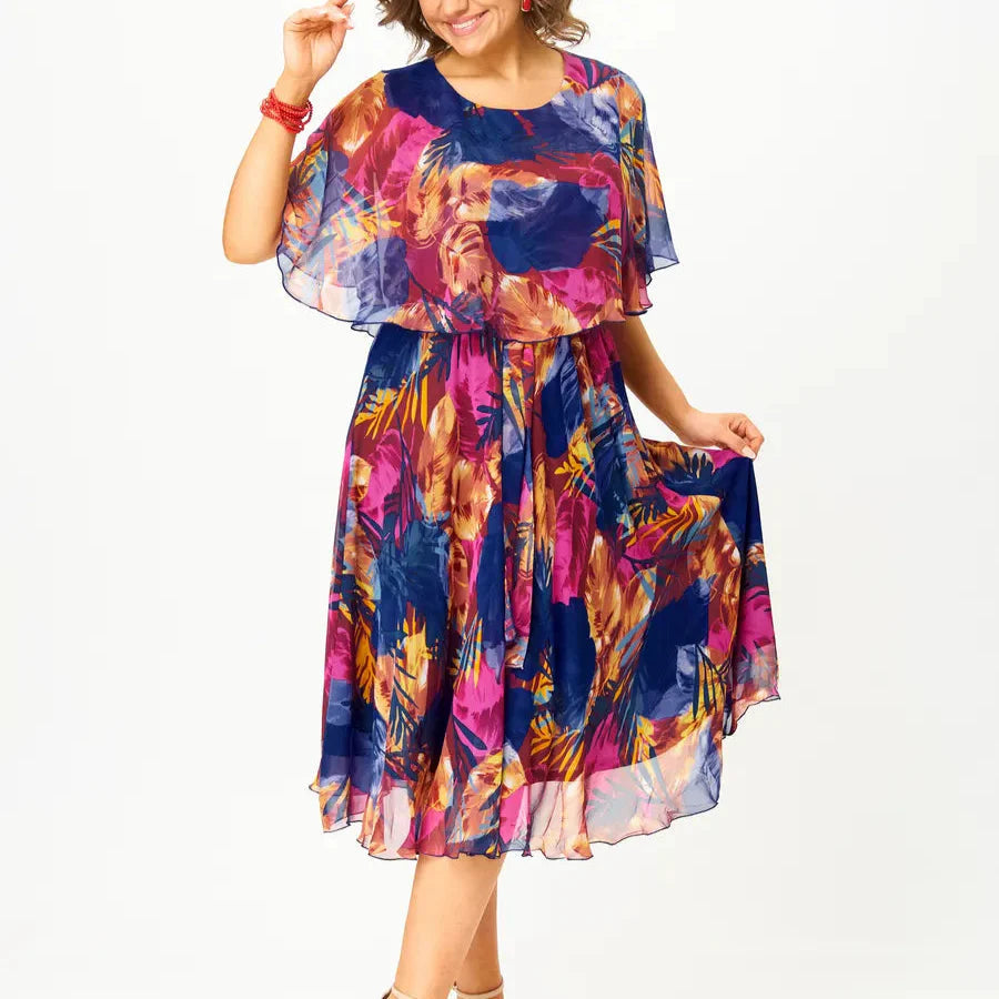 Miranda - Comfortable And Airy Chiffon Dress