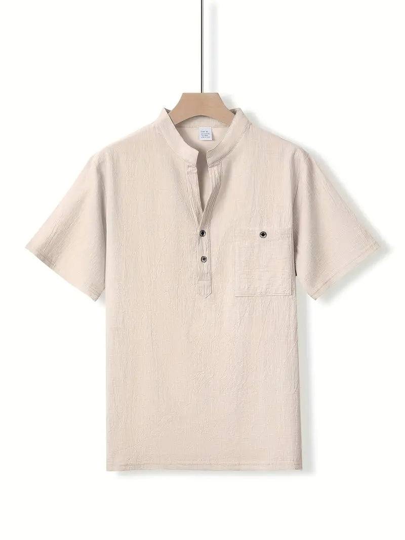 Peter - Elegant Short Sleeve Shirt (1+1 FREE)