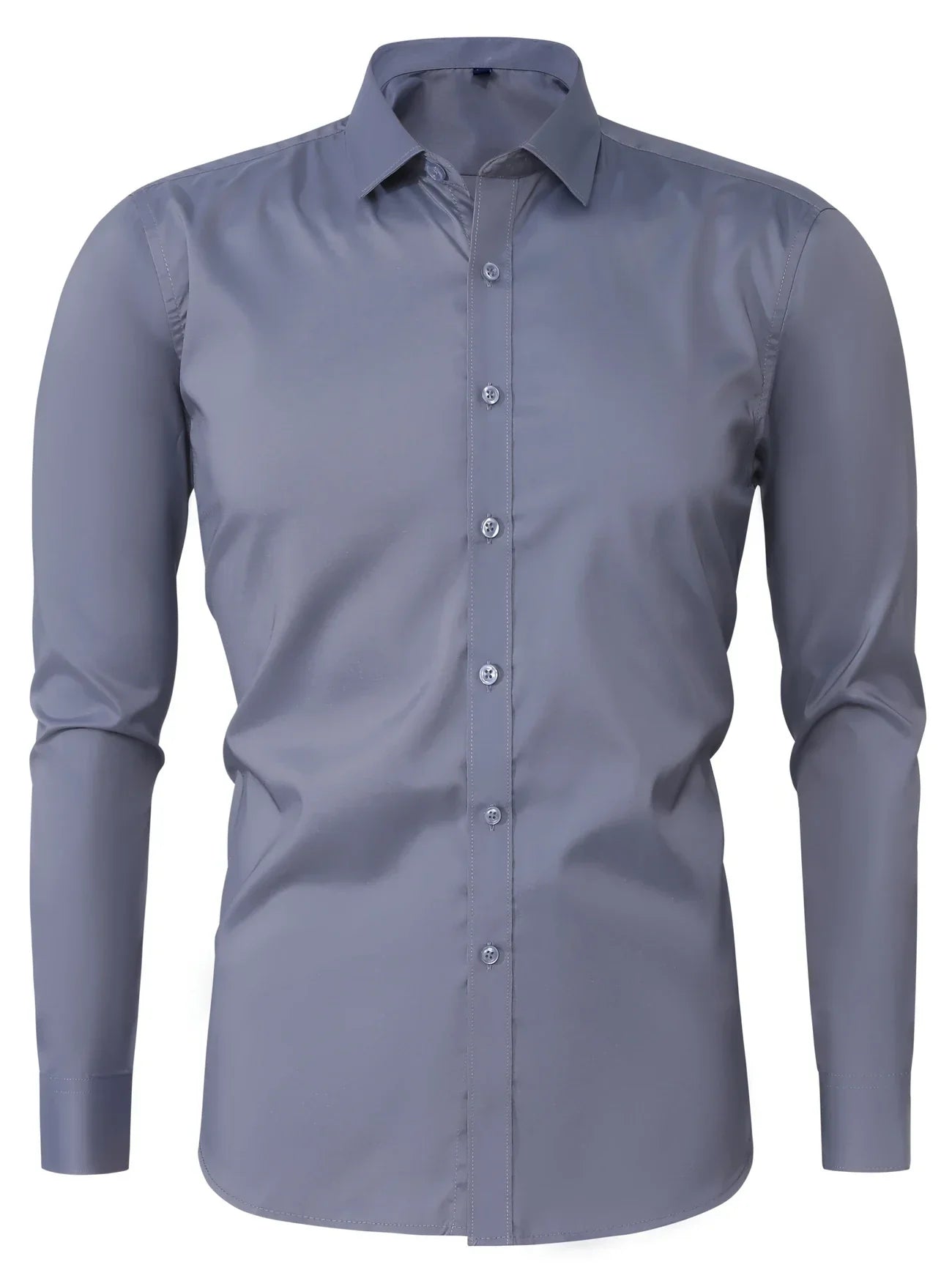 Byron - Elegant Long Sleeve Shirt With Button (1+1 FREE)