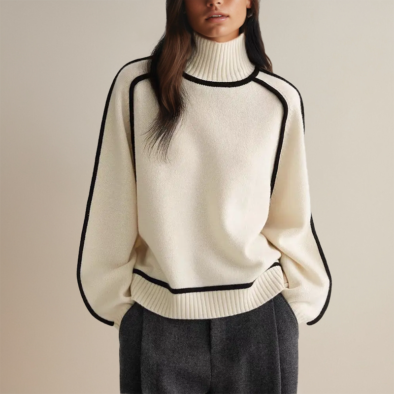 Beatrice | Soft Turtleneck Sweater