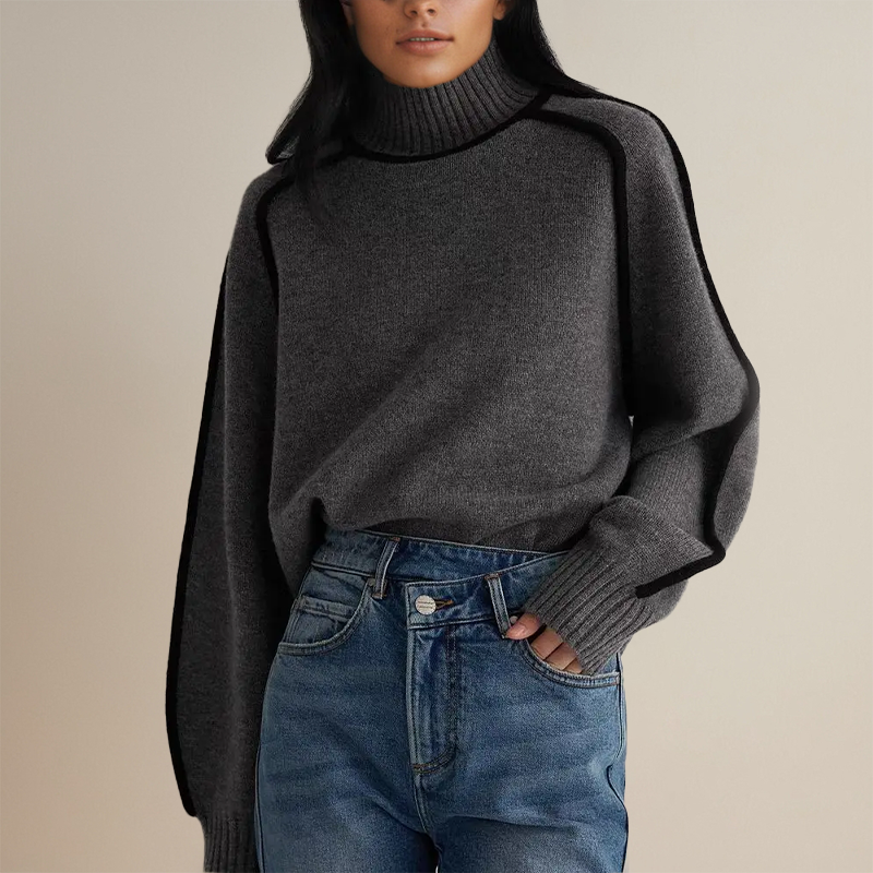 Beatrice | Soft Turtleneck Sweater