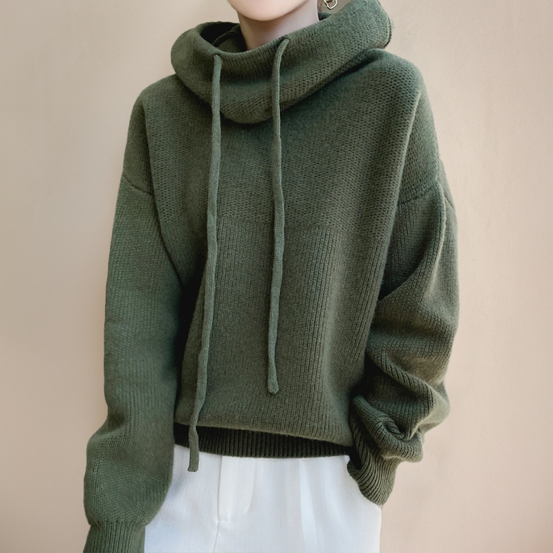 Olivia™ | Oversized Knitted Hoodie