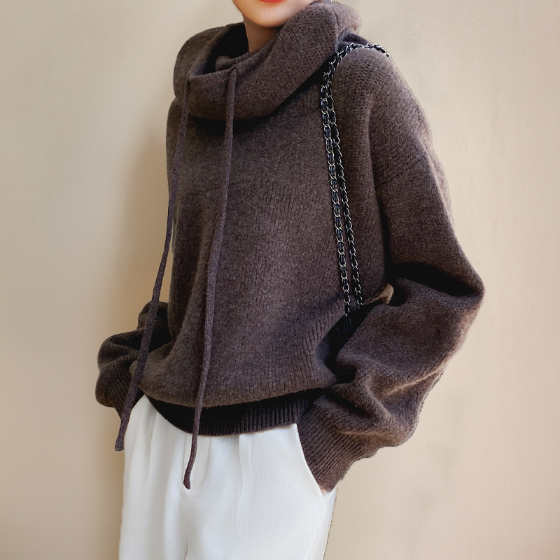 Olivia™ | Oversized Knitted Hoodie
