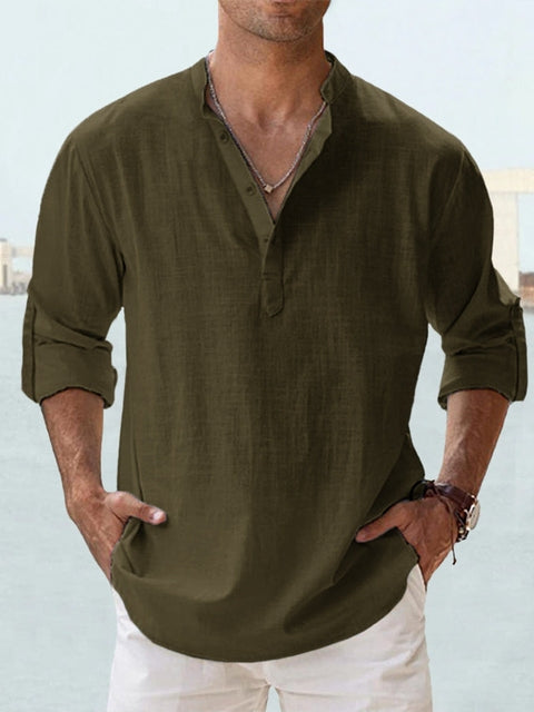 Victor - Casual Linen Shirt (1+1 FREE)