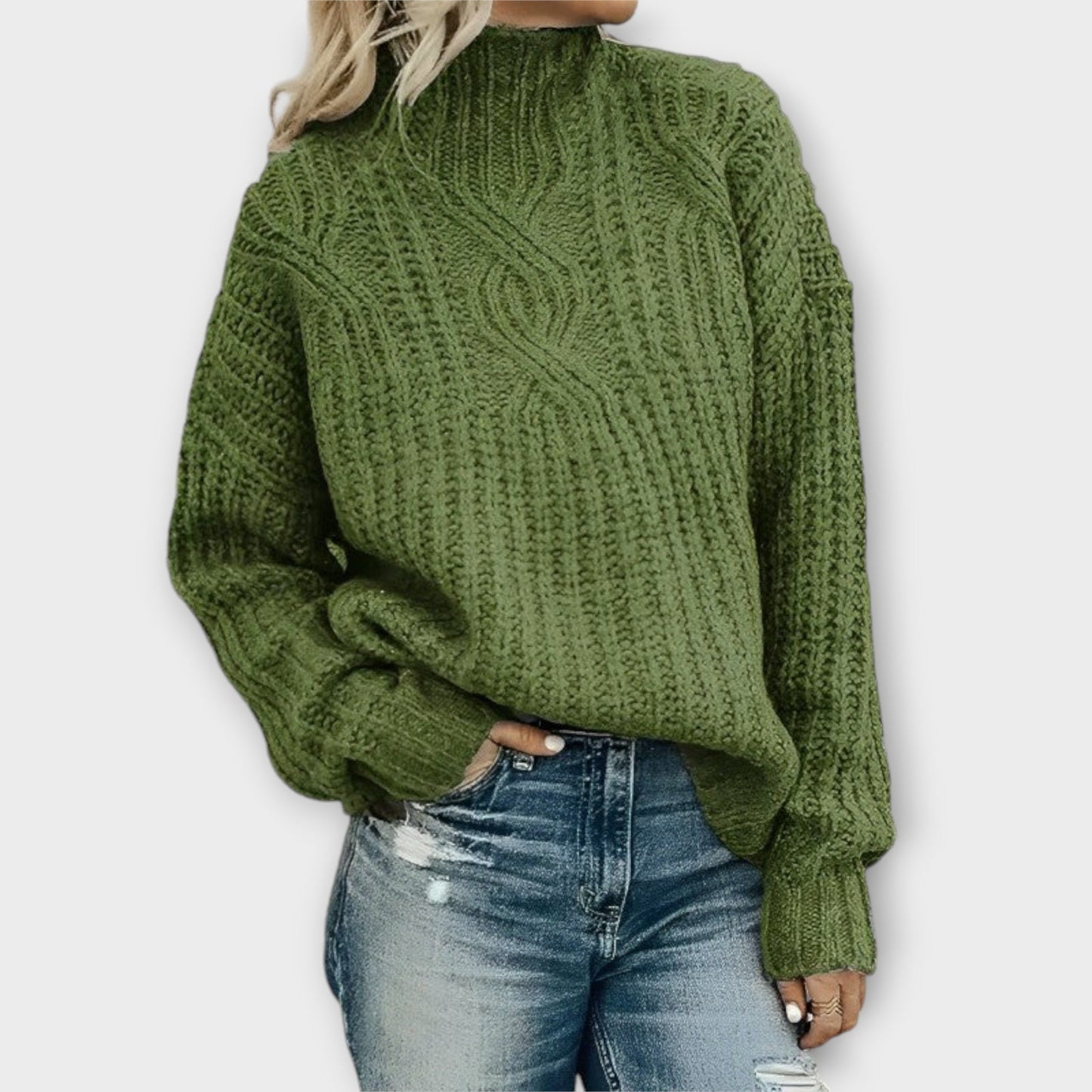 Tiffany™ - Stylish High Neck Winter Sweater