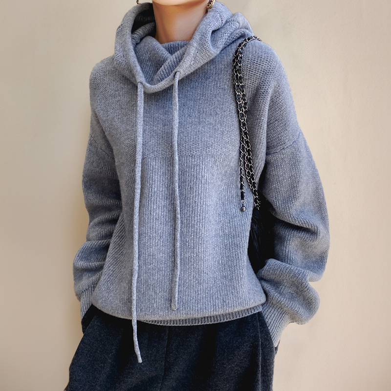 Olivia™ | Oversized Knitted Hoodie