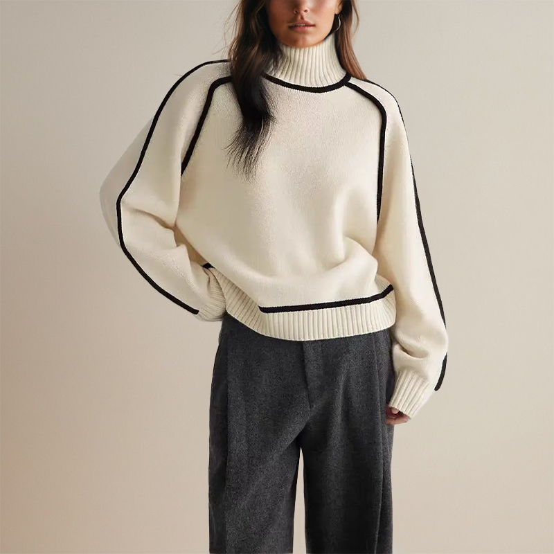 Beatrice | Soft Turtleneck Sweater