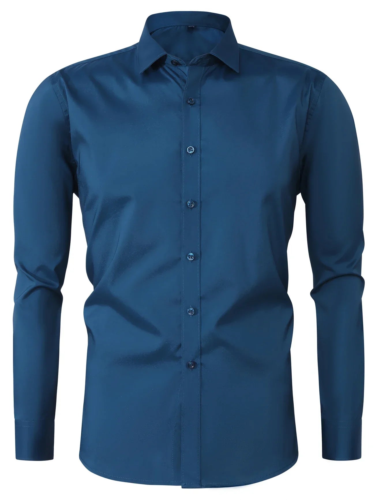 Byron - Elegant Long Sleeve Shirt With Button (1+1 FREE)