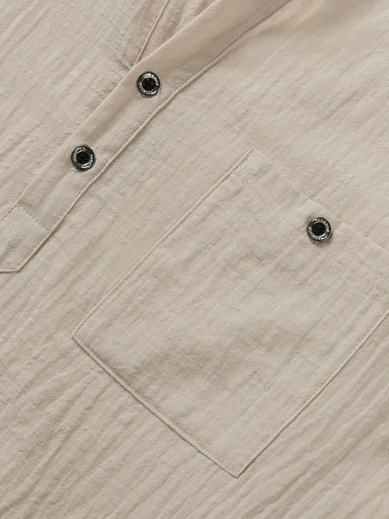 Peter - Elegant Short Sleeve Shirt (1+1 FREE)