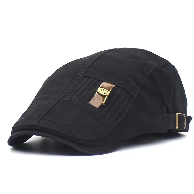 Walter - Adjustable Cotton Flat Cap (1+1 FREE)
