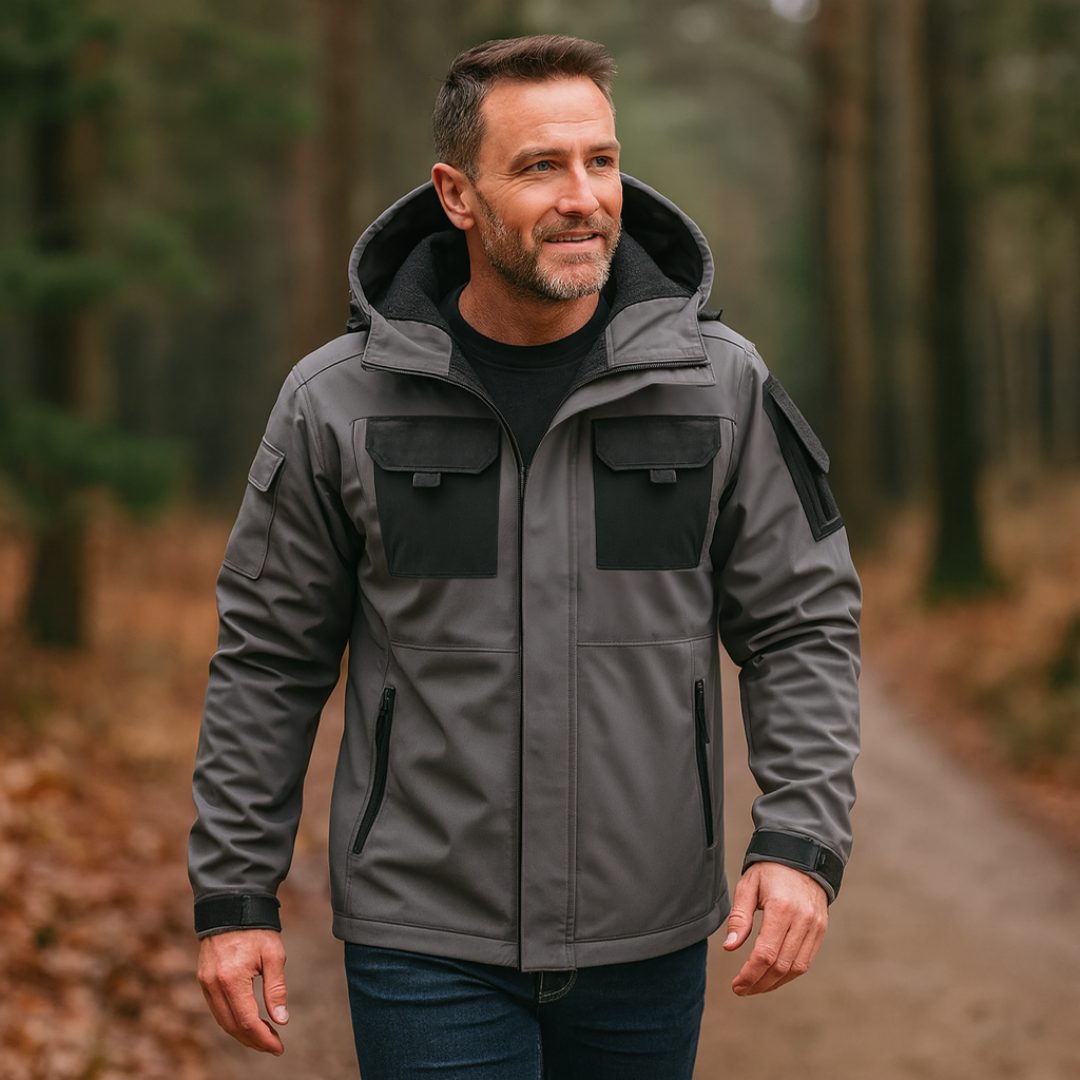 Jason – Fleece-Lined Tactical Utility Jacket