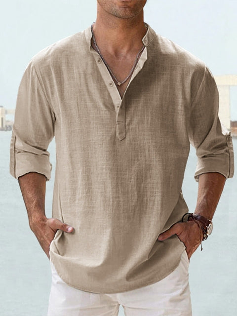 Victor - Casual Linen Shirt (1+1 FREE)