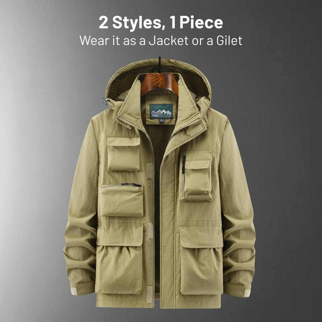 Nigel – 2-in-1 All-Weather Convertible Jacket