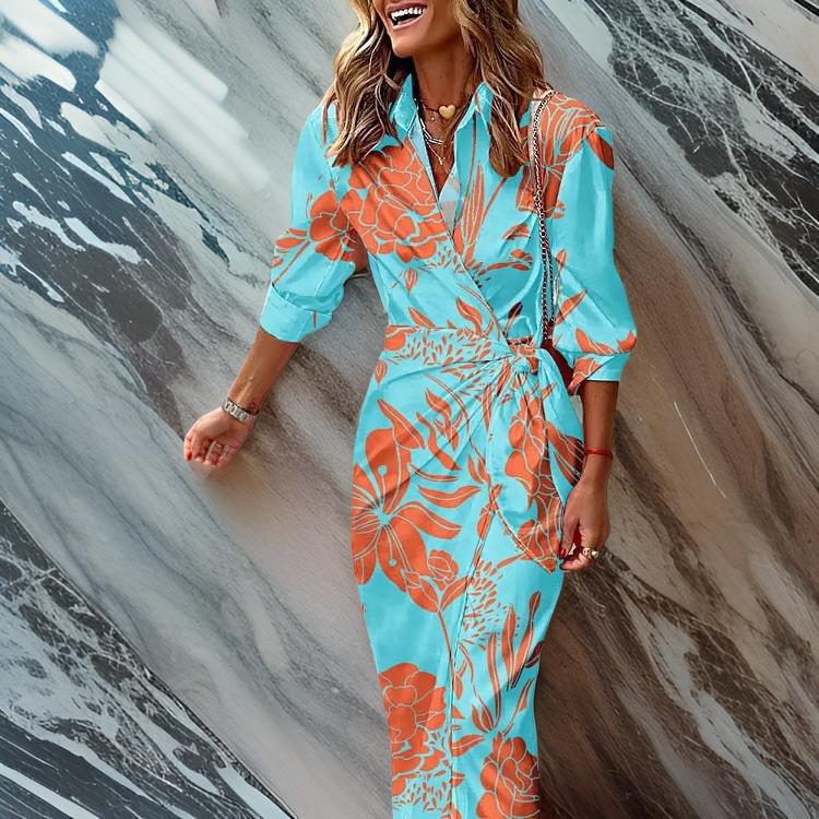 Juliette™ | Wrap Dress with Print