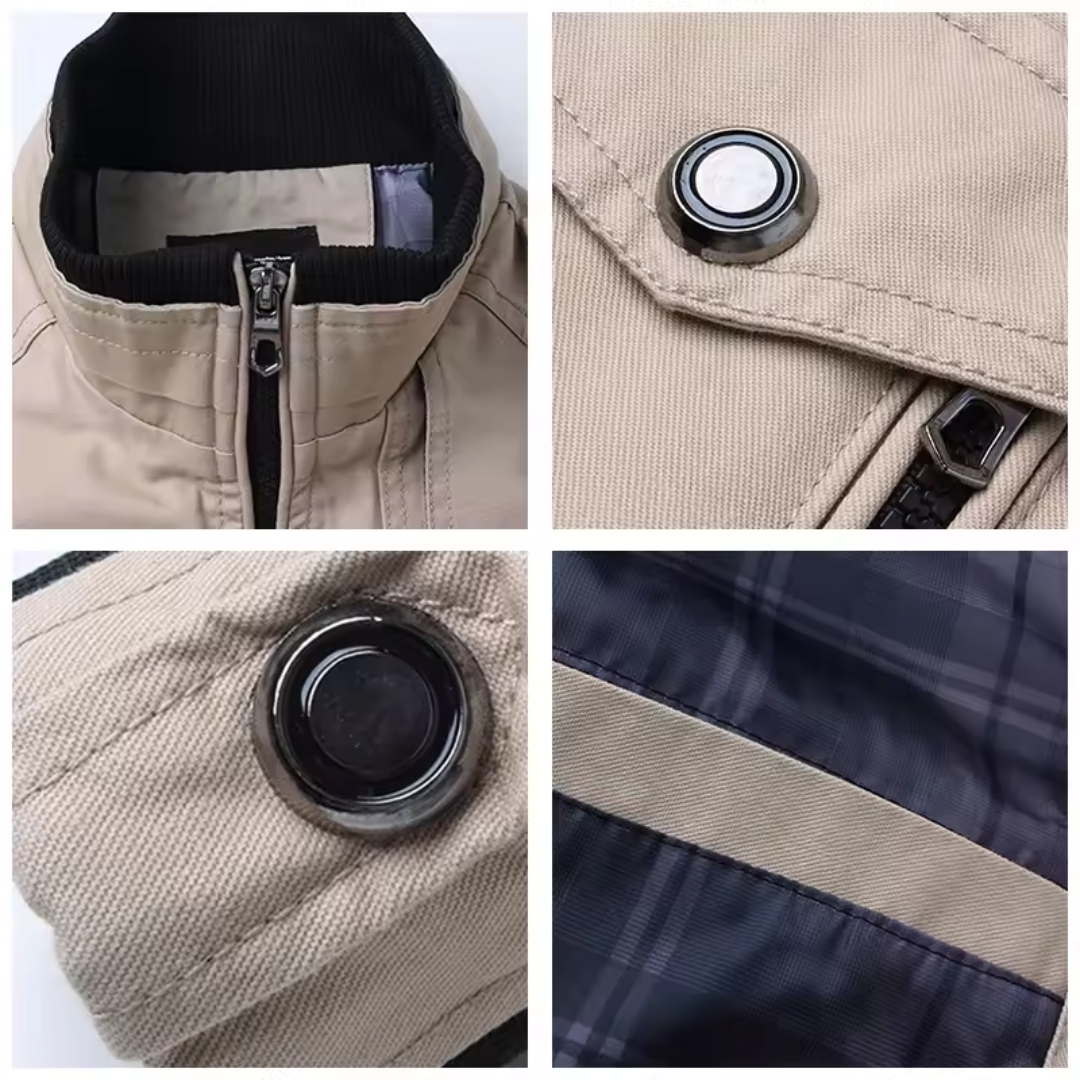 Simon – Classic Utility Bomber Jacket