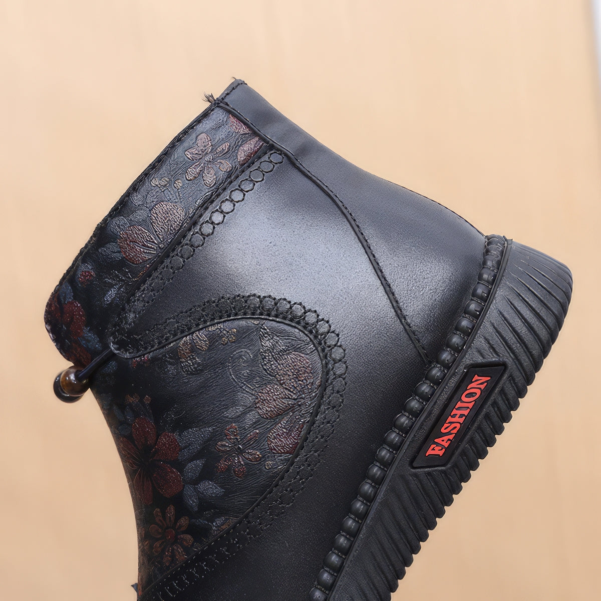 Matilda – Women's Shoes in Leather and Cotton
