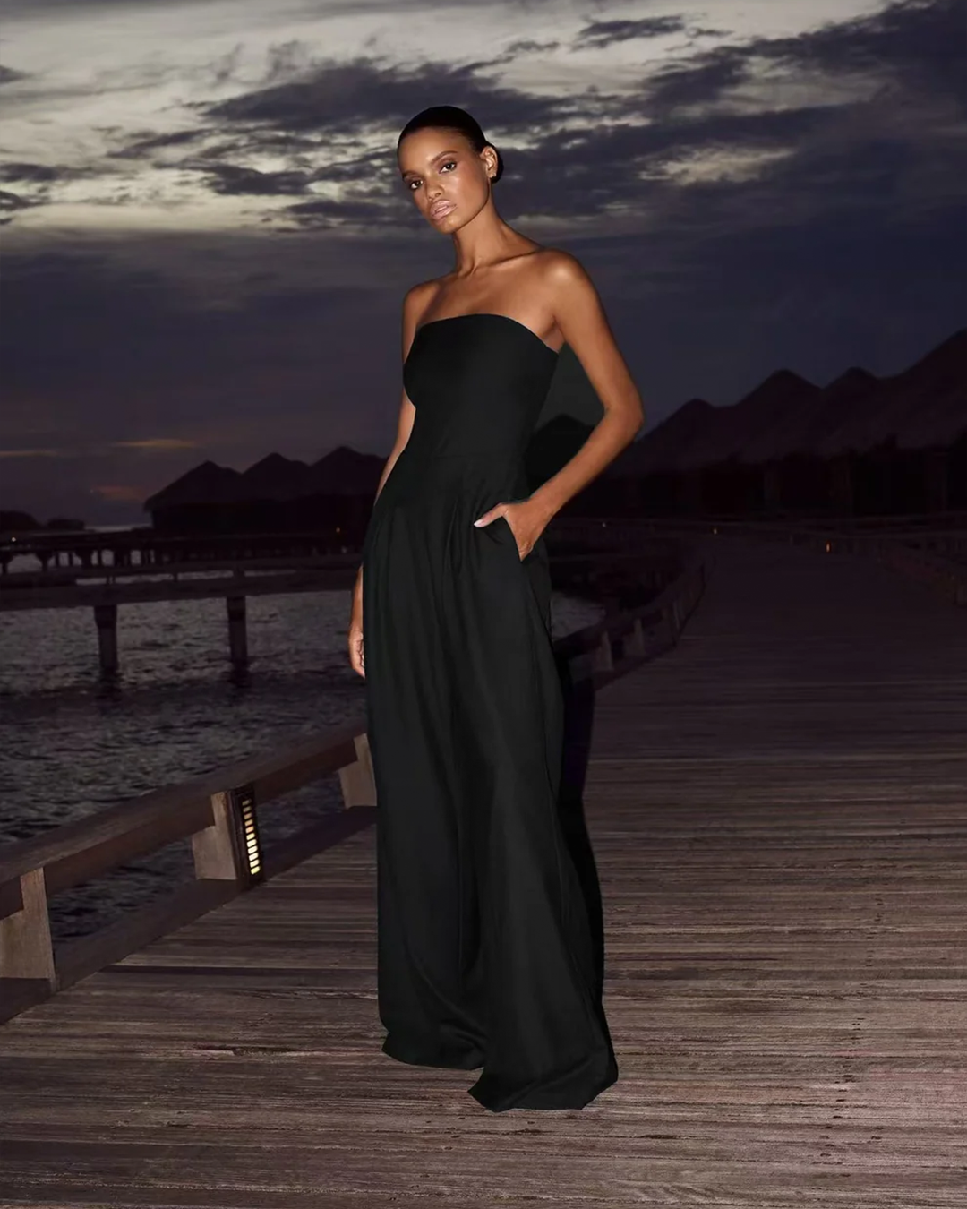 Elena™ | Luxe Flow Maxi Jumpsuit