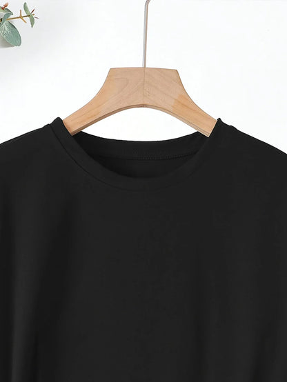 Rosie - Casual Short Sleeve T Shirt With Heart Print (1+1 FREE)