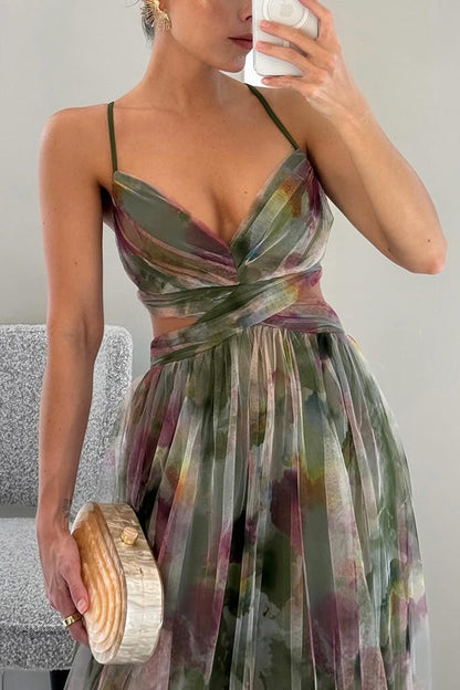 Flora™ | Floral Long Dress