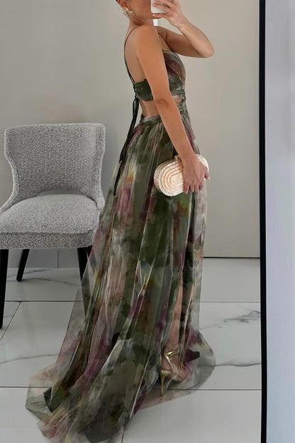 Flora™ | Floral Long Dress
