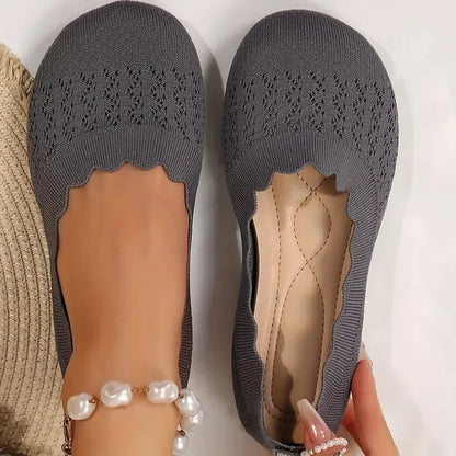 Mary - Breathable Knit Ballerinas