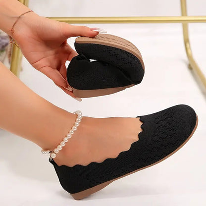 Mary - Breathable Knit Ballerinas